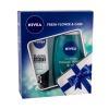 Nivea Hawaii Flower &amp; Oil Pacco regalo doccia gel 250 ml + deodorante antitraspirante Invisible Black &amp; White Fresh 150 ml