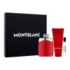 Montblanc Legend Red Pacco regalo eau de parfum 100 ml + eau de parfum 7,5 ml + gel doccia 100 ml