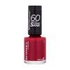 Rimmel London 60 Seconds Super Shine Smalto per le unghie donna 8 ml Tonalità 313 Feisty Red