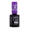 Rimmel London Super Gel Top Coat Smalto per le unghie donna 12 ml Tonalità 002 Glitter Finish