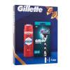 Gillette Mach3 Pacco regalo rasoio 1 pz + testina di ricambio 1 pz + gel doccia e shampoo Old Spice Whitewater 3in1 250 ml