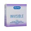 Durex Invisible Extra Lubricated Preservativi uomo Set