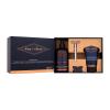 Gillette King C. Starter Kit Pacco regalo rasoio con una testina Double Edge Safety Razor 1 pz + testina di rasatura di ricambio Lamette per rasoio di sicurezza Double Edge 5 pz + sapone per barba e viso Beard &amp; Face Wash 350 ml + gel da barba Gel da barba trasparente 150 ml