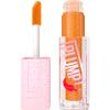 Maybelline Lifter Plump Lucidalabbra donna 5,4 ml Tonalità 008 Hot Honey