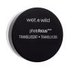 Wet n Wild Photo Focus Loose Setting Powder Cipria donna 20 g Tonalità Translucent