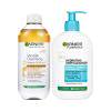 Set Acqua micellare Garnier Skin Naturals Two-Phase Micellar Water All In One + Gel detergente Garnier Pure Active Hydrating Deep Cleanser