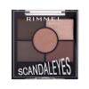 Rimmel London Scandaleyes 5 Pan Eyeshadow Palette Ombretto donna 3,8 g Tonalità 003 Rose Quartz