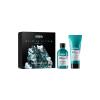 L&#039;Oréal Professionnel Scalp Advanced Glacial Utopia Limited Edition Pacco regalo shampoo Scalp Advanced Anti-Discomfort 300 ml + shampoo Scalp Advanced Anti-Discomfort Professional Treatment 200 ml