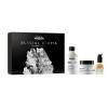 L&#039;Oréal Professionnel Metal Detox Glacial Utopia Limited Edition Pacco regalo shampoo Metal Detox 300 ml + maschera per capelli Metal Detox 250 ml + olio per capelli Metal Detox Professional Concentrated Oil 50 ml