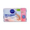 Nivea Baby Soft &amp; Cream Cleanse &amp; Care Wipes Salviettine detergenti bambino 4x57 pz