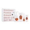 Ziaja Gingerbread Gift Set Pacco regalo gel doccia 160 ml + sapone liquido 250 ml + crema mani 50 ml + nebbia per il corpo 100 ml