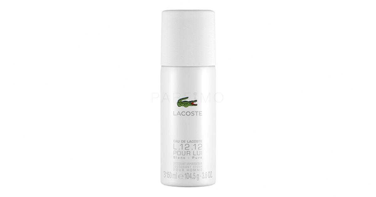 Lacoste L.12.12 Blanc Deodorante uomo | Parfimo.it