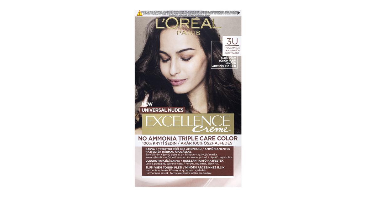 L'Oréal Paris Excellence Creme Triple Protection No Ammonia Tinta capelli  donna 48 ml Tonalità 10U Lightest Blond