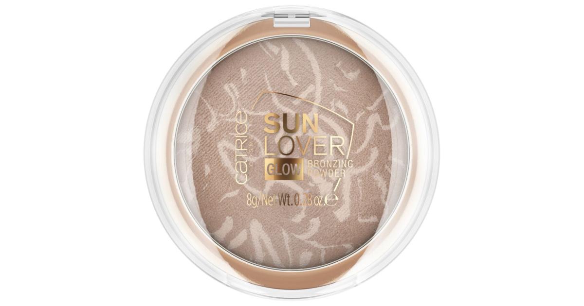 Catrice Sun Lover Glow Bronzing Powder Bronzer donna 8 g Tonalità 010  Sun-kissed Bronze