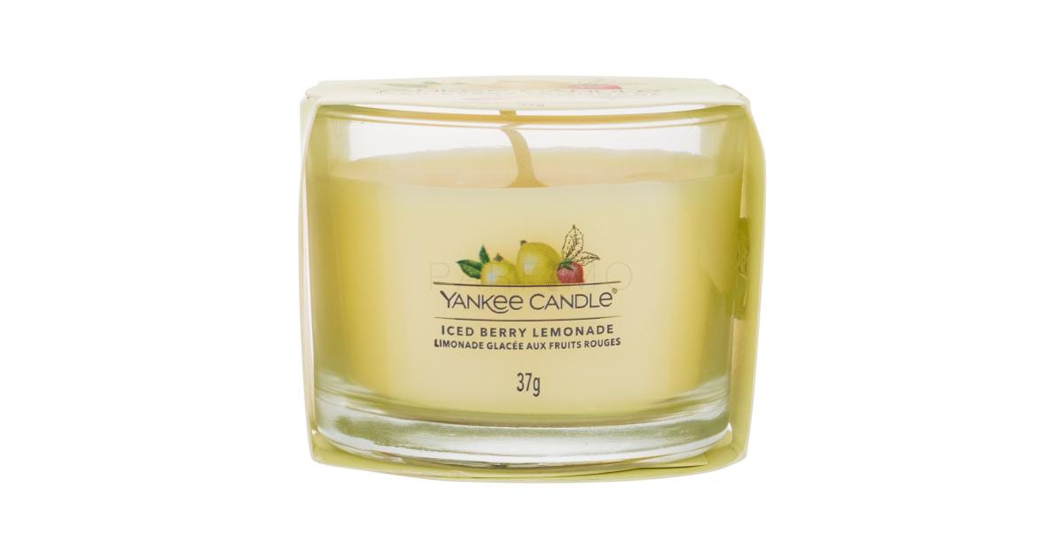 Candela Profumata Yankee Candle Iced Berry Lemonade Media