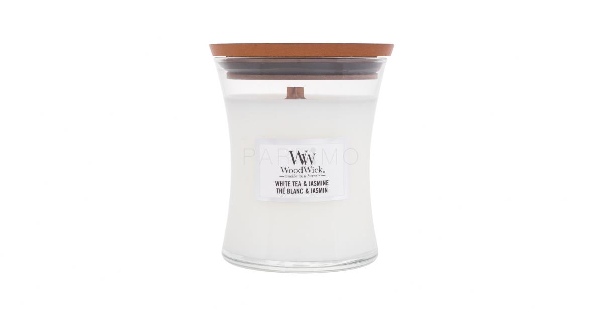 WoodWick Lavender & Cedar candela profumata con stoppino di legno 85 g