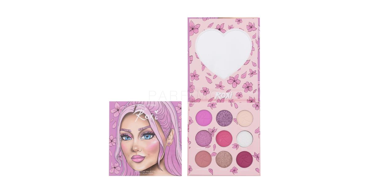 Makeup Revolution London x Roxi Shadow Palette Ombretto donna 5,85 g  Tonalità Cherry Blossom