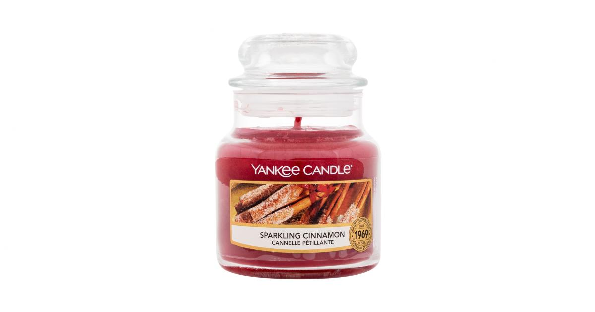 Yankee Candle Sparkling Cinnamon Candela profumata 411 g