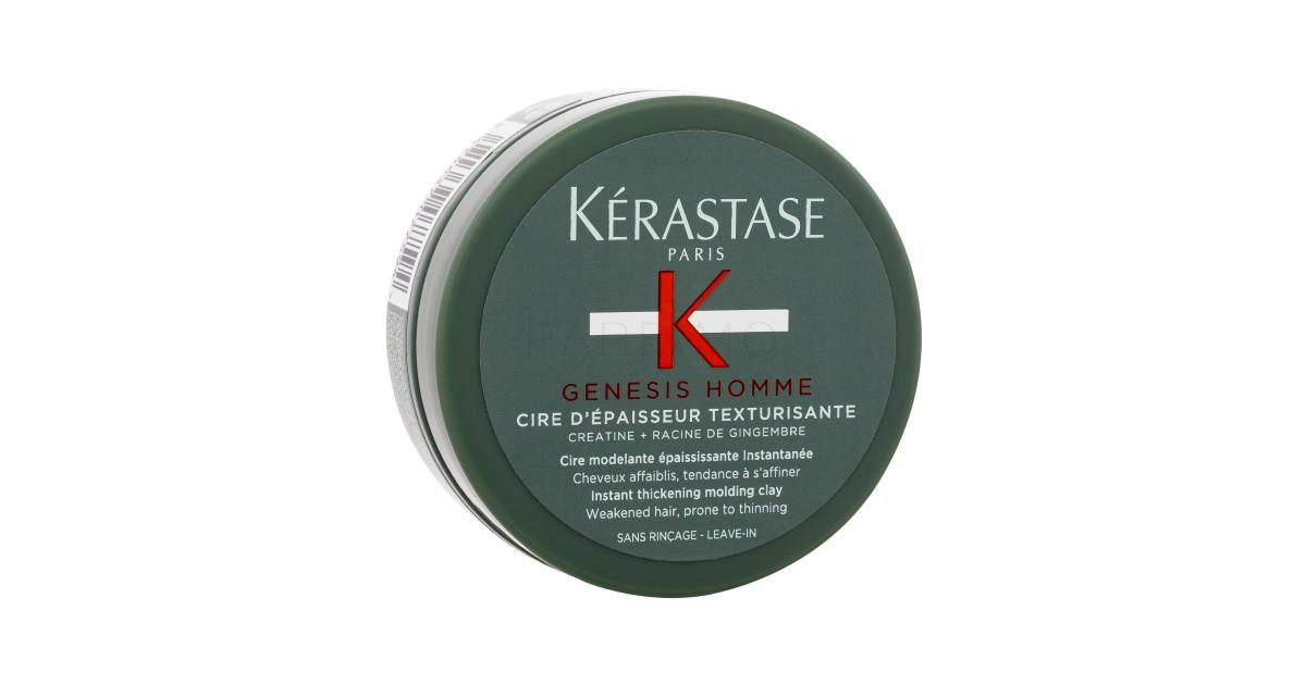 Kérastase Genesis Homme Thickening Molding Clay Crema per capelli uomo 75  ml