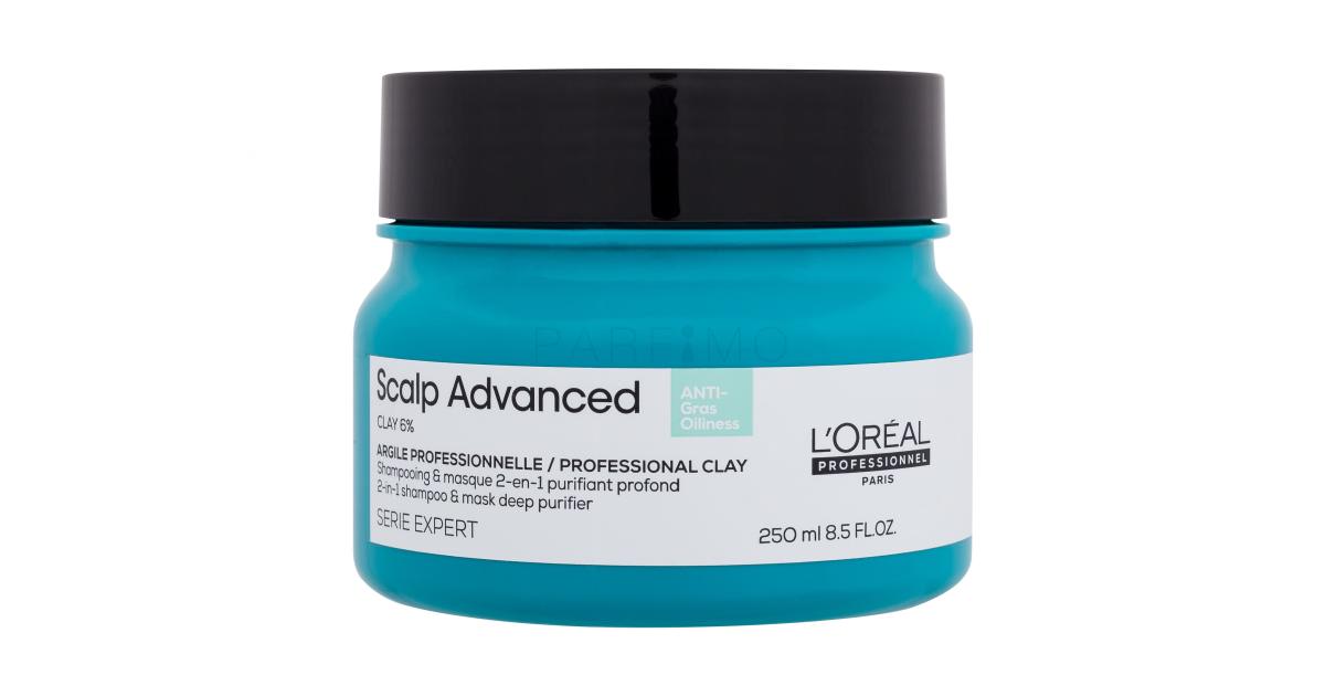 L'Oréal Professionnel Scalp Advanced Anti-Oiliness Professional Clay  Maschere per i capelli donna