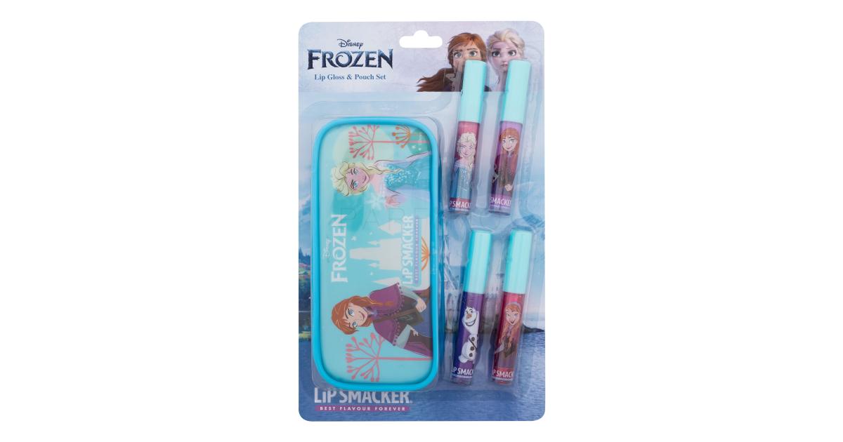 Lip Smacker Disney Frozen Lip Gloss & Pouch Set Pacco regalo lucidalabbra 4 x  6 ml + sacchetto cosmetico