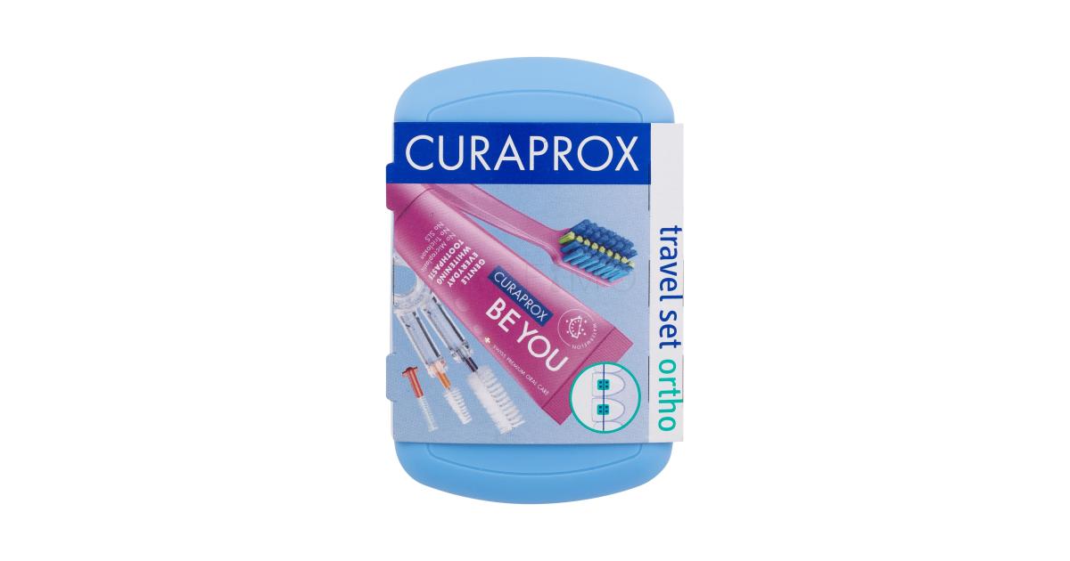 Curaprox - Set da viaggio Spazzolino+dentifricio, blu