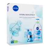 Nivea Hydra Skin Effect Gift Set Pacco regalo gel quotidiano per la pelle Hydra Skin Effect 50 ml + acqua micellare Hydra Skin Effect 400 ml