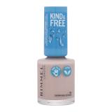 Rimmel London Kind & Free Smalto per le unghie donna 8 ml Tonalità 161 Skimming Stones