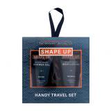 Xpel Shape Up Handy Travel Set Pacco regalo gel doccia Bergamot & Mint 50 ml + lozione corpo Bergamot & Mint 50 ml + spugna per il lavaggio