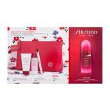 Shiseido Ultimune Power Infusing Concentrate Pacco regalo siero viso Ultimune Power Infusing Concentrate 50 ml + schiuma detergente Clarifying Cleansing Foam 30 ml + acqua viso Treatment Softener 30 ml + eau de parfum 4 ml + borsa cosmetica