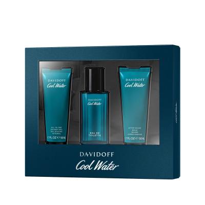 Davidoff Cool Water SET1 Pacco regalo Eau de Toilette 40 ml + 50 ml doccia gel + 50 ml balsamo dopobarba