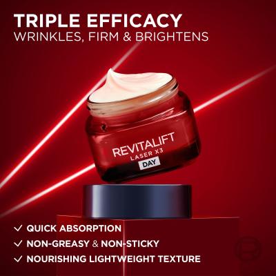 L&#039;Oréal Paris Revitalift Laser X3 Day Cream Crema giorno per il viso donna 50 ml