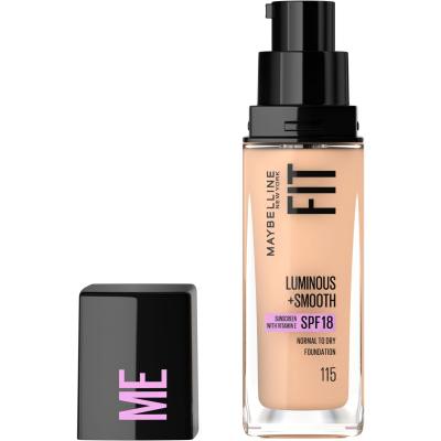 Maybelline Fit Me! SPF18 Fondotinta donna 30 ml Tonalità 115 Ivory