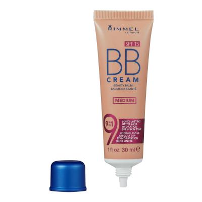 Rimmel London BB Cream 9in1 SPF15 BB cream donna 30 ml Tonalità Medium