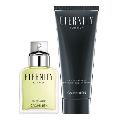 Calvin Klein Eternity For Men Pacco regalo eau de toilette 50 ml + doccia gel 100 ml