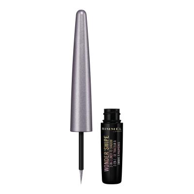 Rimmel London Wonder´Swipe 2in1 Eyeliner donna 1,7 ml Tonalità 001 Slay