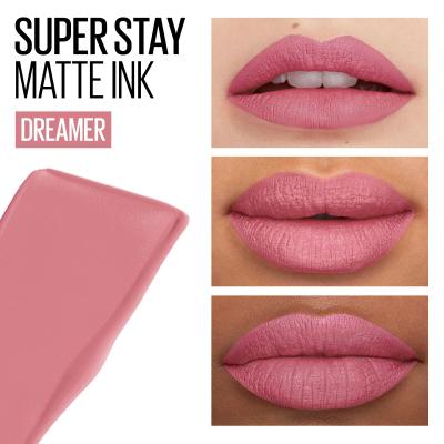 Maybelline Super Stay Matte Ink Liquid Rossetto donna 5 ml Tonalità 10 Dreamer