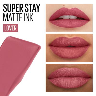 Maybelline Super Stay Matte Ink Liquid Rossetto donna 5 ml Tonalità 15 Lover