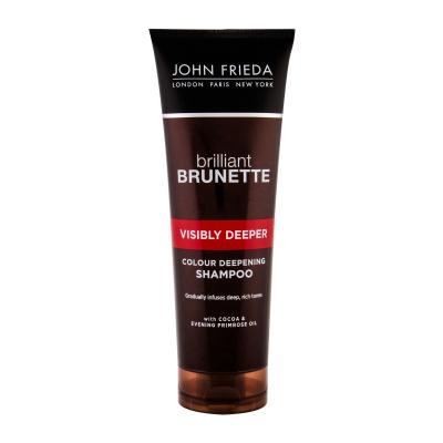 John Frieda Brilliant Brunette Visibly Deeper Shampoo donna 250 ml