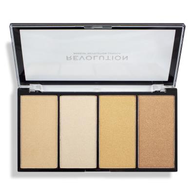 Makeup Revolution London Re-loaded Palette Illuminante donna 20 g Tonalità Lustre Lights Warm