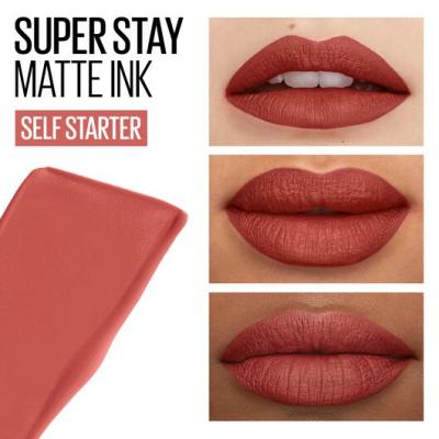 Maybelline Super Stay Matte Ink Liquid Rossetto donna 5 ml Tonalità 130 Self-Starter