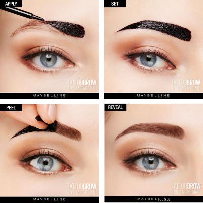 Maybelline Tattoo Brow Tinta sopracciglia donna 4,6 g Tonalità Medium Brown