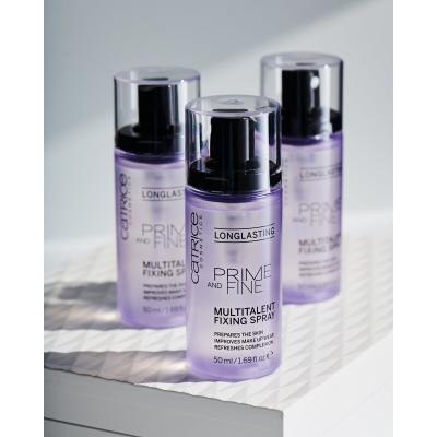 Catrice Prime And Fine Multitalent Fixing Spray Fissatore make-up donna 50 ml