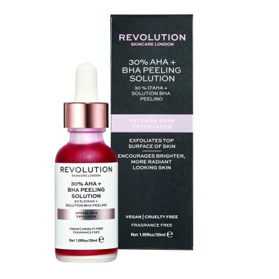 Revolution Skincare Skincare 30% AHA + BHA Peeling Solution Peeling viso donna 30 ml