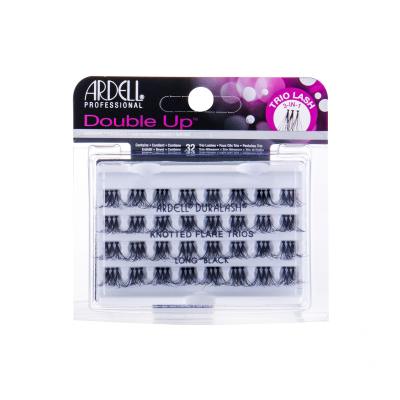 Ardell Double Up Knotted Trio Lash Ciglia finte donna 32 pz Tonalità Long Black