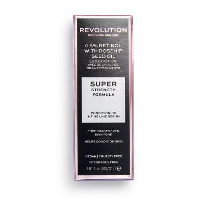 Revolution Skincare Skincare 0,5% Retinol with Rosehip Seed Oil Siero per il viso donna 30 ml