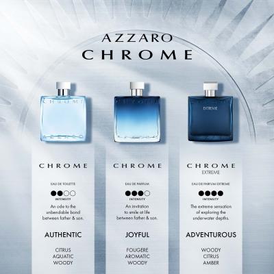 Azzaro Chrome Extreme Eau de Parfum uomo 100 ml