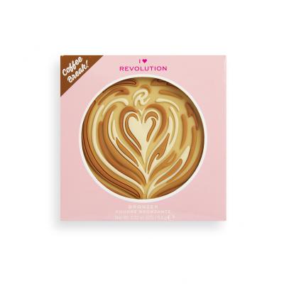 I Heart Revolution Tasty Coffee Bronzer donna 6,5 g Tonalità Macchiato