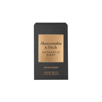 Abercrombie &amp; Fitch Authentic Night Eau de Toilette uomo 50 ml