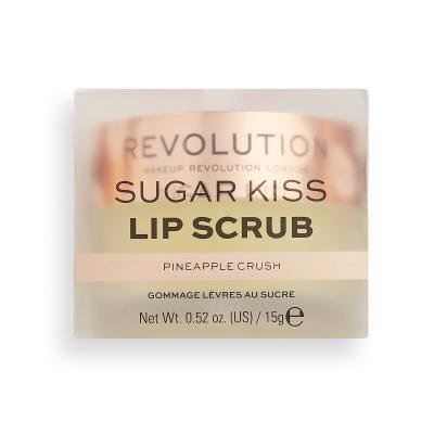 Makeup Revolution London Sugar Kiss Lip Scrub Pineapple Crush Balsamo per le labbra donna 15 g